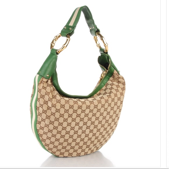 gucci bamboo ring hobo bag
